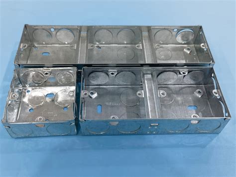 electrical junction box material|standard electrical box size chart.